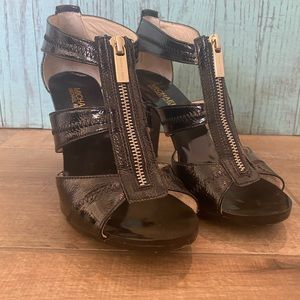 Michael Kors Zippered Heel/Sandal